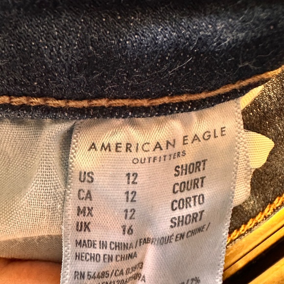 American Eagle Quiksilver High Rise Next Level Stretch Jeans - Picture 5 of 5